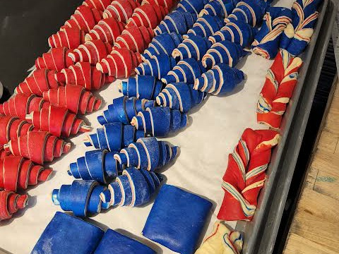 Red, White & Blue&nbsp;Croissants